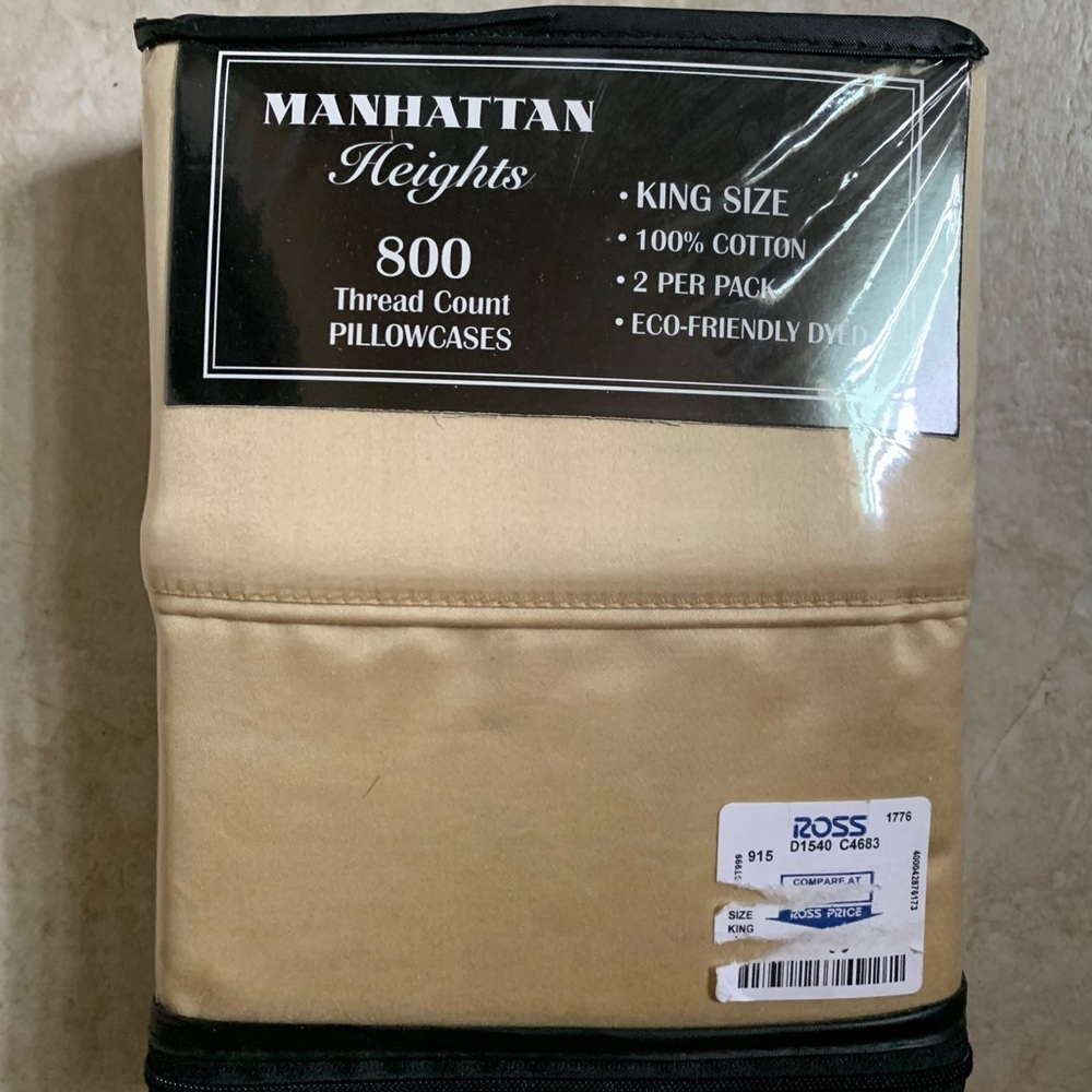 Manhattan Heights 800 thread count pillow cases